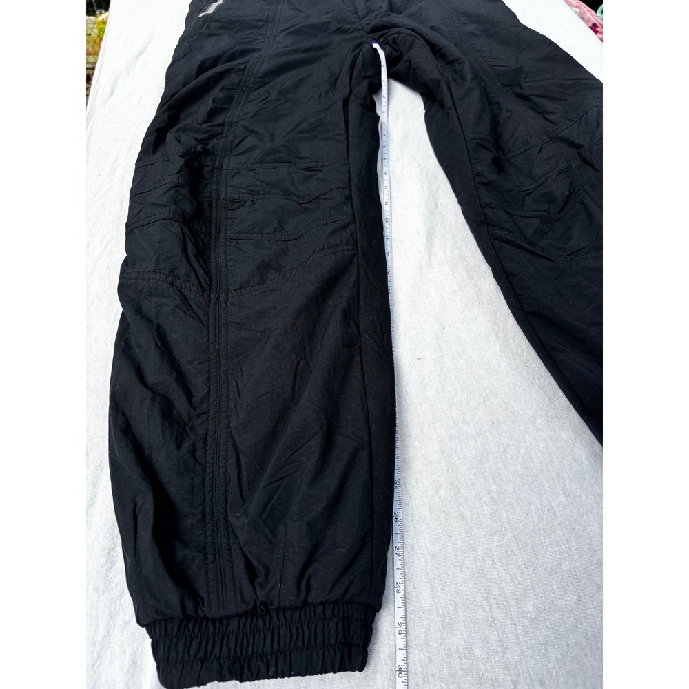 Bogner Mens Black Nylon Ski Pants Articulated Knee Lime Lining Size 38L - Picture 7 of 10